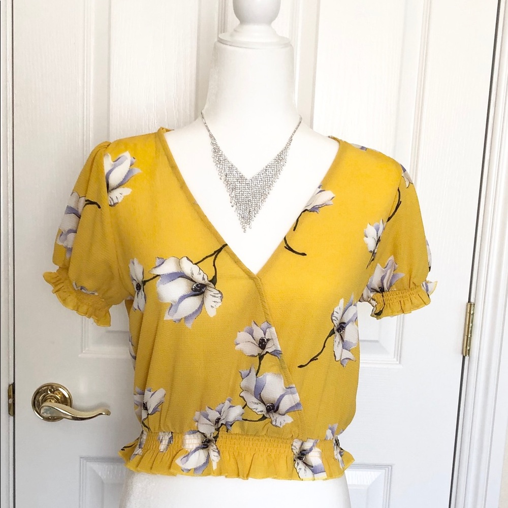 NWOT One Clothing Floral Top
